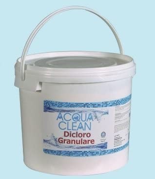 DICLORO GRANULARE KG. 10 ACQUA CLEAN PER PISCINE