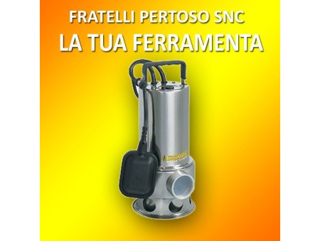 POMPA PER FOGNA SVX550 - 550W PER IL DRENAGGIO DELLE ACQUE SPORCHE