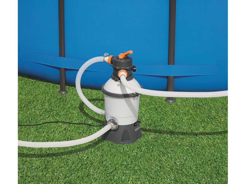 Bestway Pompa Filtraggio A Sabbia Flowclear Per Piscina Fuori Terra Bestway Pompa Filtraggio A Sabbia Flowclear Per Piscina Fuori Terra
