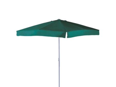 VERDELOOK Ombrellone in Alluminio e Poliestere, 3x3 m, Verde Scuro
