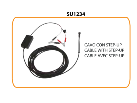 CAVO PROLUNGA ALIMENTAZIONE CON STEP UP PER JOLLY V34 ABBACCHIATORE