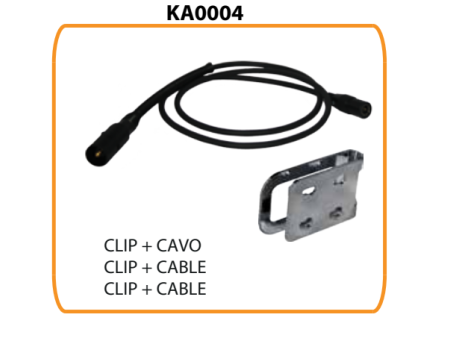STAFFA PER BATTERIE CLIP + CAVO PER JOLLY V34 ABBACCHIATORE