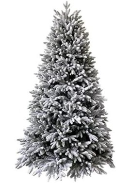 XONE Albero di Natale Kennedy INNEVATO 270cm | Pino Realistico ed Elegante con Neve | Abete in PE Effetto Real Touch + PVC Altis