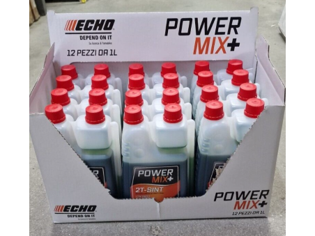 12 litri Olio Miscela ECHO Sintetico PowerMix+ Motori a 2 tempi-Uso Professionale