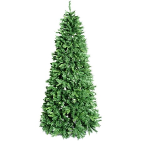 XONE Albero di Natale Royal Slim Verde in PVC | Albero folto di Natale | 928 Rami - 210cm