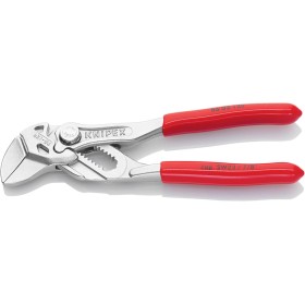 Knipex Pinza Chiave Mini Pinza e Chiave in Un Unico Utensile Cromata, Rivestiti in Resina Sintetica 125 Mm 86 03 125