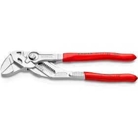 Knipex Pinza Chiave Pinza e Chiave in Un Unico Utensile Cromata, Rivestiti in Resina Sintetica 180 Mm 86 03 180