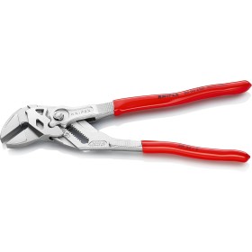 Knipex Pinza Chiave Pinza e Chiave in Un Unico Utensile Cromata, Rivestiti in Resina Sintetica 250 Mm 86 03 250