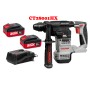 KIT Martello perforatore CROWN a batteria 20V CT28001HX SDS PLUS