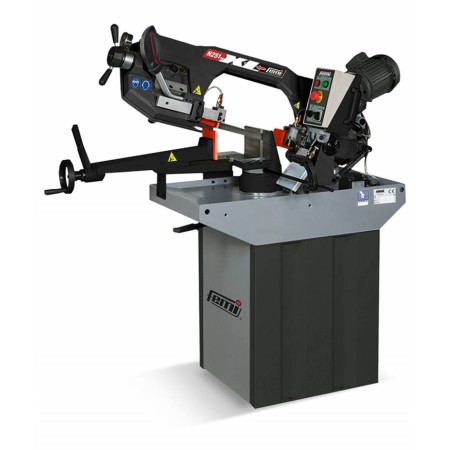 Segatrice a nastro con basamento - Trifase - Discesa automatica