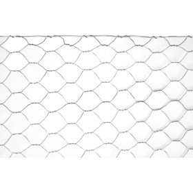 VERDELOOK Rete Metallica zincata Esagonale Esazinc 0,5x10 m con Maglia 50 mm, Diametro Filo 0.9 mm