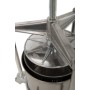 Palumbo 00132, Torchietto premitutto in alluminio, Grande - H 16.5 x ø 22.5 cm