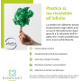 Ecoplast | Fusto in Plastica a Bocca Larga con Guarnizione e Tappo, Capienza 10 Lt, Colore Neutro, ø220x407, Made in Italy