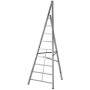 Scala Triangolare In Alluminio, Leggero E Resistente.