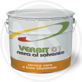 VERNICE nera bituminosa "VERBIT" laiv 18 kg