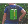 KIT ABBACCHIATORE + BATTERIA AL LITIO A ZAINO 12V 45,0Ah 3,5Kg CON CARICABATTERIA - OLIVGREEN MINELLI