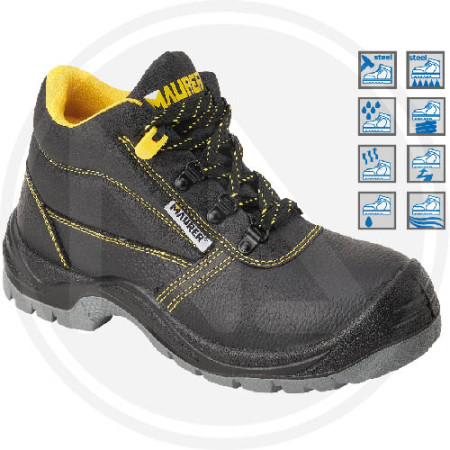 SCARPE ALTE  DA LAVORO ANTINFORTUNISTICHE  "CAPUA" S3 MAURER