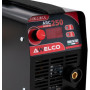 AWELCO SALDATRICE INVERTER 200 A AMP mod. ARC 250 + CASCO ELMETTO DI PROTEZIONE