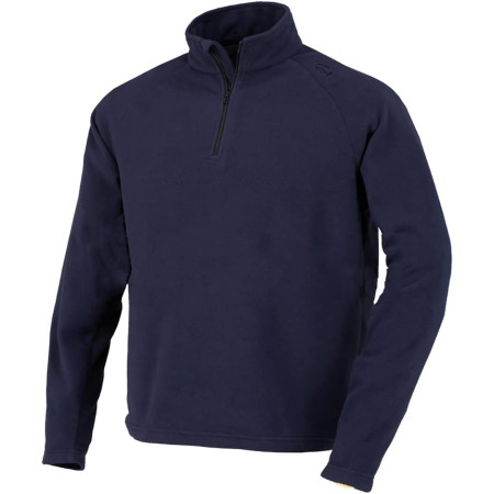 FELPA DA LAVORO MONVISO taglia M - DP.1066180 - In micropile con mezza zip. Elastico regolabile al fondo. CE