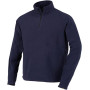 FELPA DA LAVORO MONVISO taglia M - DP.1066180 - In micropile con mezza zip. Elastico regolabile al fondo. CE