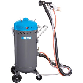 SABBIATRICE FERVI 0462 CON ASPIRATORE MONOFASE SABBIA E RECUPERA