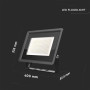 VT-49204 200W SMD FLOODLIGHT(F-CLASS) COLORCODE:4000K BLACK BODY