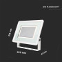 VT-49204 200W SMD FLOODLIGHT(F-CLASS) COLORCODE:4000K WHITE BODY