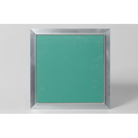 Botola d’Ispezione per Soffitti in Cartongesso con Telaio in Alluminio Naturale - KR13™