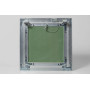Botola d’Ispezione 40x40cm per Soffitti in Cartongesso con Telaio in Alluminio Naturale - KR13™
