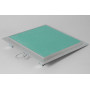 Botola d’Ispezione 40x40cm per Soffitti in Cartongesso con Telaio in Alluminio Naturale - KR13™