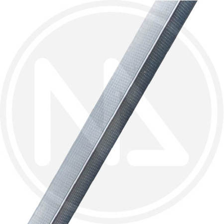 50PZ Angolo Perimetrale per Cartongesso - Lamiera Zincata, 30x30mm, 3m