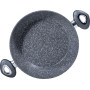 Aeternum, Madame Petravera 3.0, Tegame Antiaderente, Ideale per Induzione, Diametro 28 cm, Full Induction, Grigio