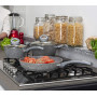 Aeternum, Madame Petravera 3.0, Tegame Antiaderente, Ideale per Induzione, Diametro 28 cm, Full Induction, Grigio