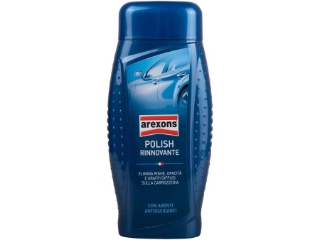 AREXONS POLISH RINNOVANTE 500 ml, Polish rimuovi graffi, opacità e righe della carrozzeria, azione detergente, elimina ossidazio