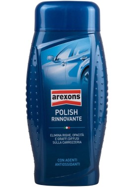 AREXONS POLISH RINNOVANTE 500 ml, Polish rimuovi graffi, opacità e righe della carrozzeria, azione detergente, elimina ossidazio