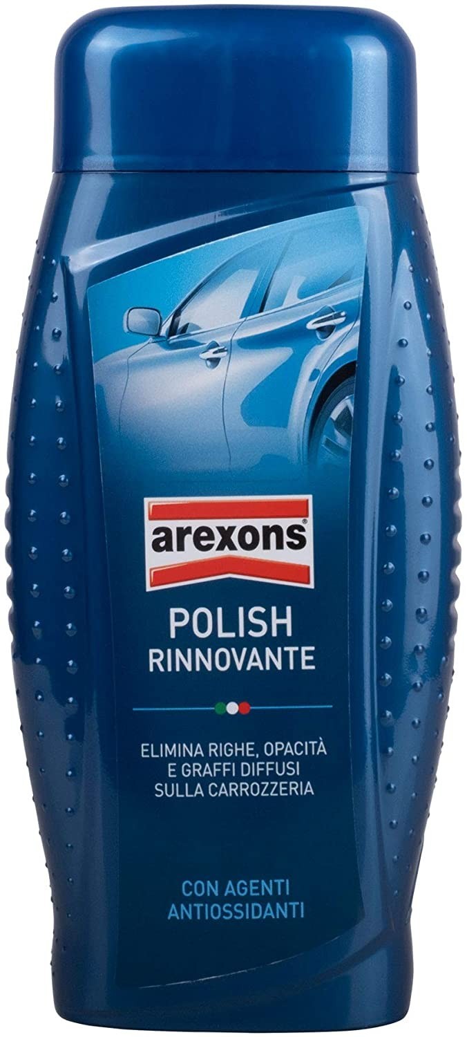 AREXONS POLISH RINNOVANTE 500 ml, Polish rimuovi graffi, opacit� e righe della carrozzeria, azione detergente, elimina ossidazio