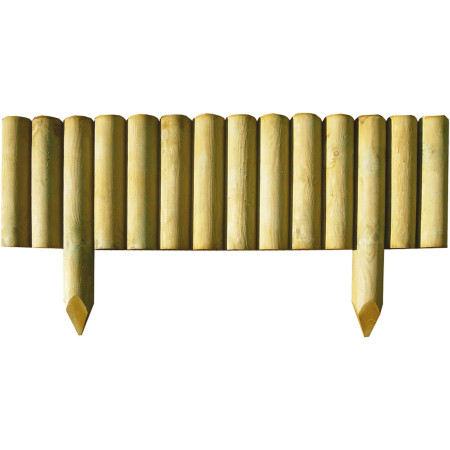 FRASCHETTI Bordure per RECINZIONI STACCIONATA in Legno IMPREGNATO 100X30 CM.