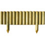 FRASCHETTI Bordure per RECINZIONI STACCIONATA in Legno IMPREGNATO 100X30 CM.