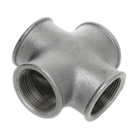 Raccordo a Croce in ghisa malleabile 90°