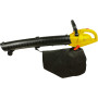Papillon 92832 Aspiratore Soffiatore, 2500W, Nero/Giallo