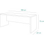 COMPOSAD | Scrivania della Linea DISEGNO, Scrivania PC, Scrivania Moderna, (LxAxP) 178,20x74,50x69 cm, Colore Rovere Sonoma, per