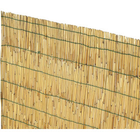 VERDELOOK Arella Cina in cannette Bamboo pelato, 2.5x4 m, bambù per recinzioni e Decorazioni