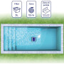 Robot Pulitore Elettrico Gre ER230 per Piscine Interrate fino a 9x4 m