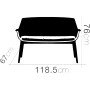 BICA Luxor Lounge Set Grigio/Antracite Giardino