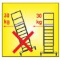 Scala Professionale SCA 6083/08 in Alluminio – 8 Gradini, Piattaforma con Parapetto e Ruote Frenanti