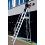 SCALA 9 GRADINI PROFESSIONALE A PALCHETTO CON PIATTAFORMA RICHIUD. 6083/09