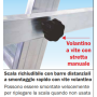 Scala Professionale SCA 6083/16 in Alluminio | 16 Gradini, Piattaforma Regolamentare e Ruote Auto-Frenanti