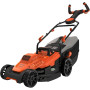 BLACK+DECKER RASAERBA 1400 W, LARGHEZZA TAGLIO 34 CM, 6 ALT. TAGLIO 20-70 MM, E-DRIVE, CAPACITA' CESTO 40 L, INNOVATIVA