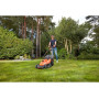 BLACK+DECKER RASAERBA 1400 W, LARGHEZZA TAGLIO 34 CM, 6 ALT. TAGLIO 20-70 MM, E-DRIVE, CAPACITA' CESTO 40 L, INNOVATIVA