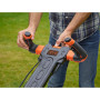 BLACK+DECKER RASAERBA 1400 W, LARGHEZZA TAGLIO 34 CM, 6 ALT. TAGLIO 20-70 MM, E-DRIVE, CAPACITA' CESTO 40 L, INNOVATIVA